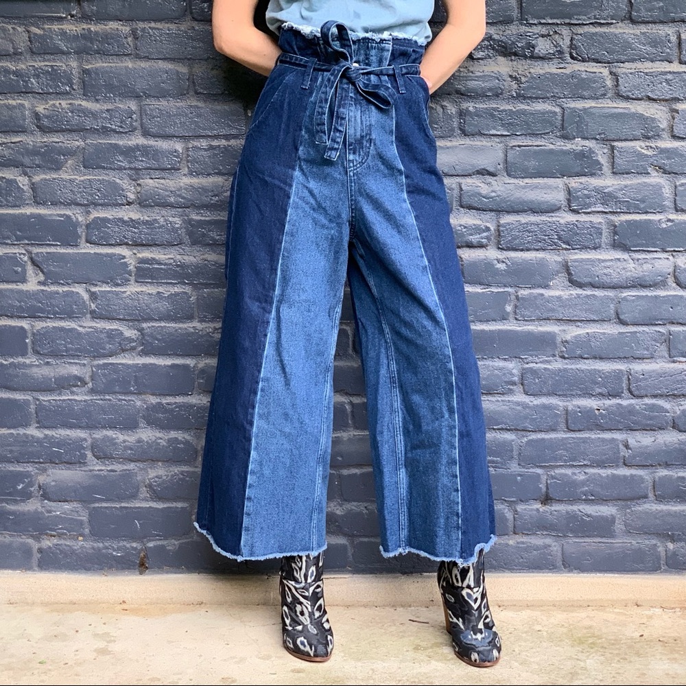 🎉HP!🎉Tokyo Zara paper bag waist jeans